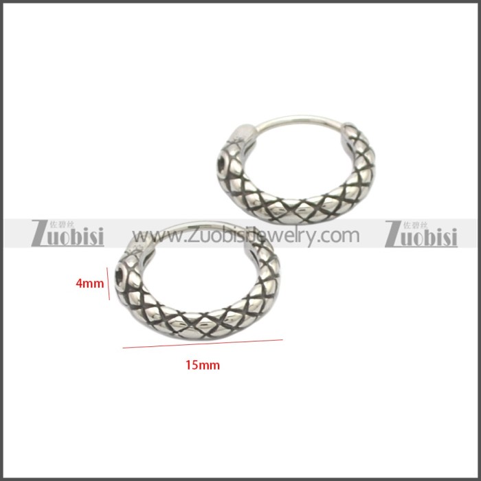 Stainless Steel Earring e002133SA