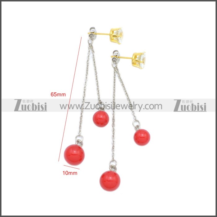 Stainless Steel Earring e002142R