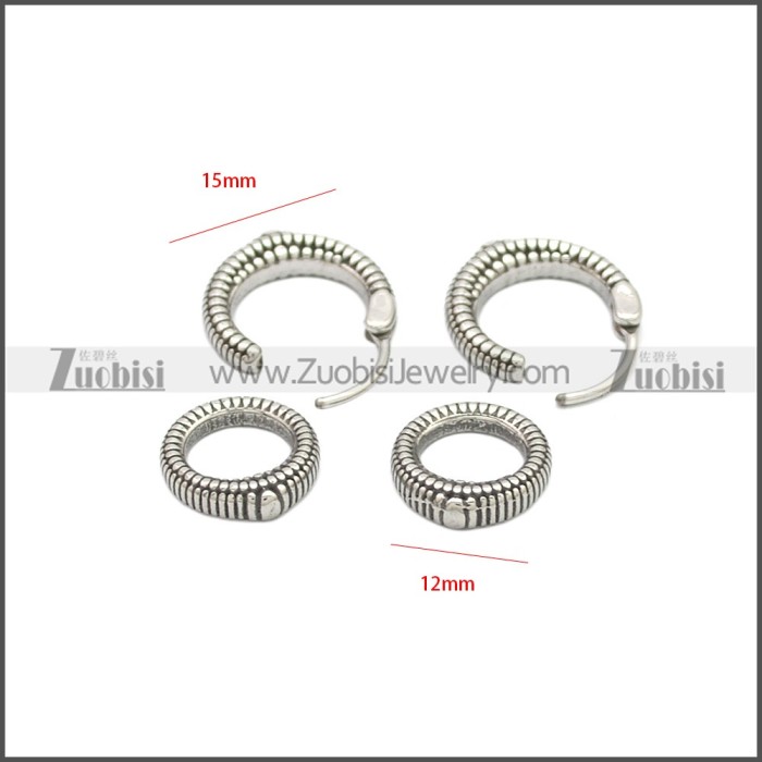 Stainless Steel Earring e002122SA