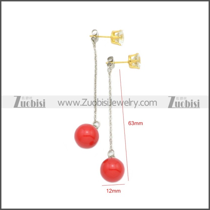 Stainless Steel Earring e002141R1