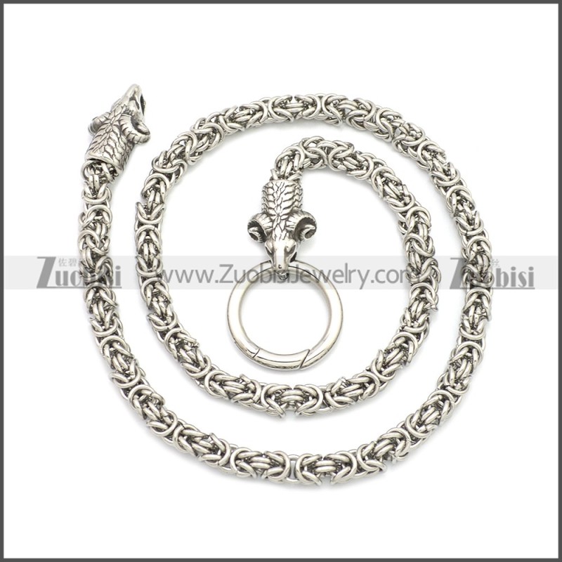 Sheep Viking Necklace Chain n003155S