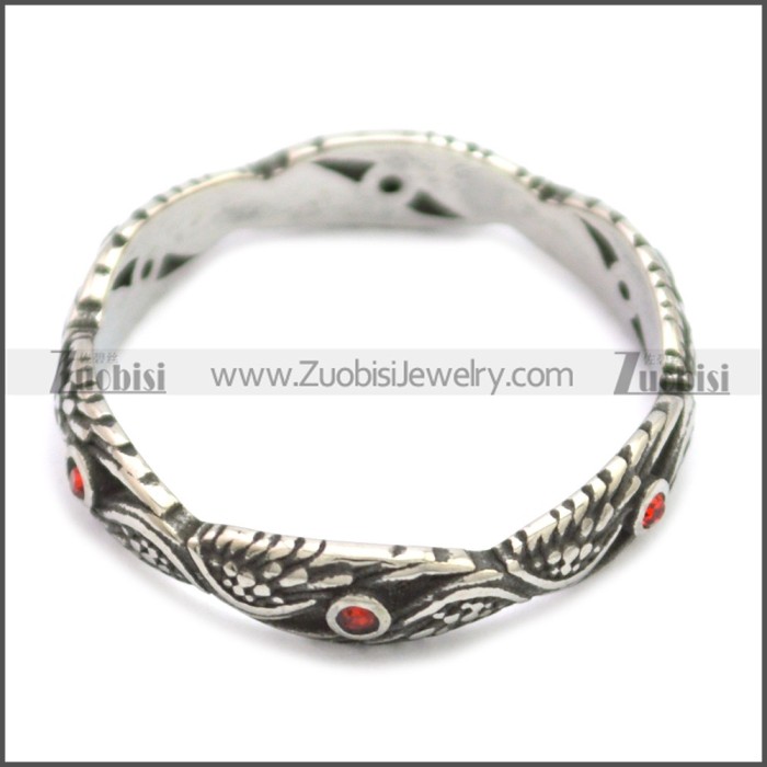 Stainless Steel Ring r008607SH2