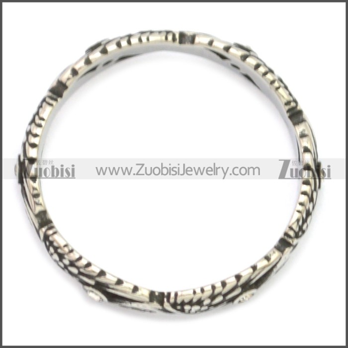 Stainless Steel Ring r008607SH1