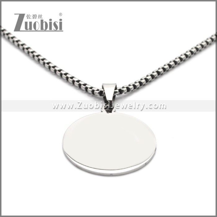 DIY Handicrafts Stamping Blanks Silver Round Metal Charms 30mm Wide p010772S1