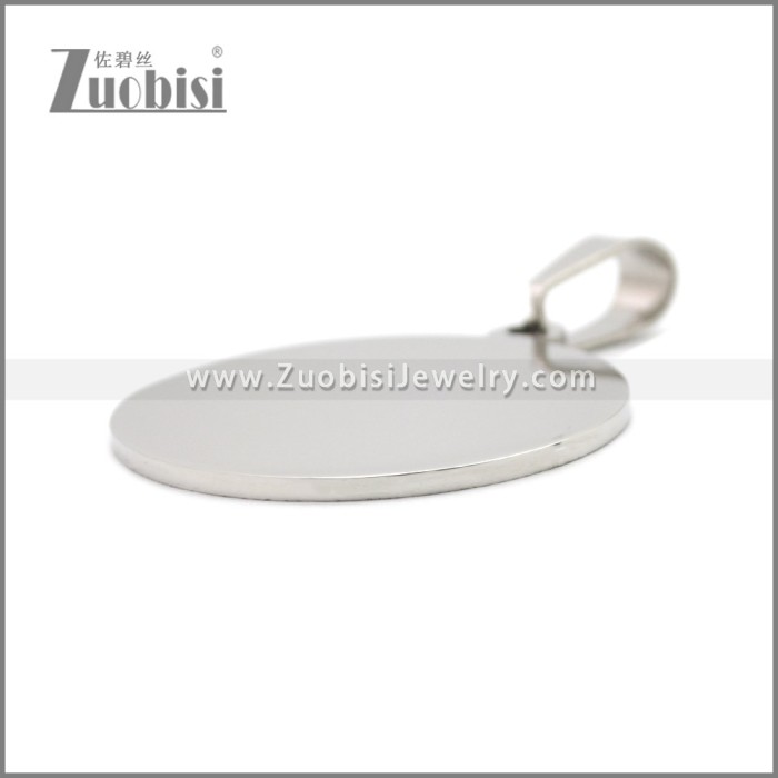 DIY Handicrafts Stamping Blanks Silver Round Metal Charms 30mm Wide p010772S1