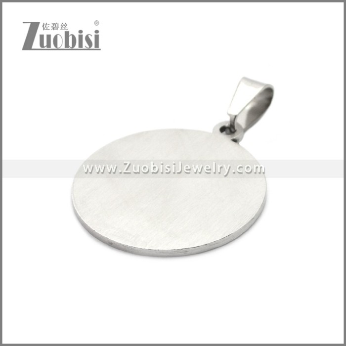 DIY Handicrafts Stamping Blanks Silver Round Metal Charms 30mm Wide p010772S1