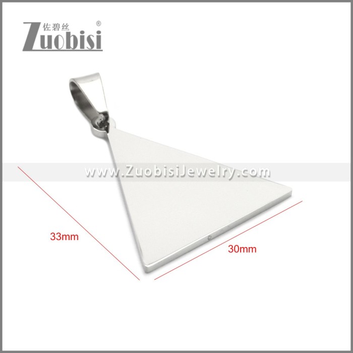 Stainless Steel Blank Stamping 3cm Wide Tags with Hole p010771S