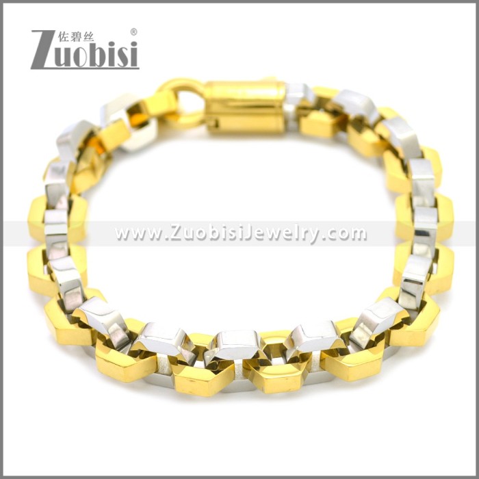 Stainless Steel Bracelet b009939GS