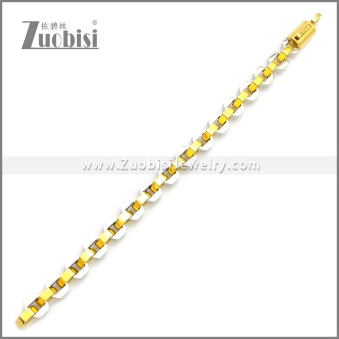 Stainless Steel Bracelet b009939GS