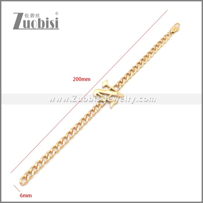 Stainless Steel Bracelet b009955R
