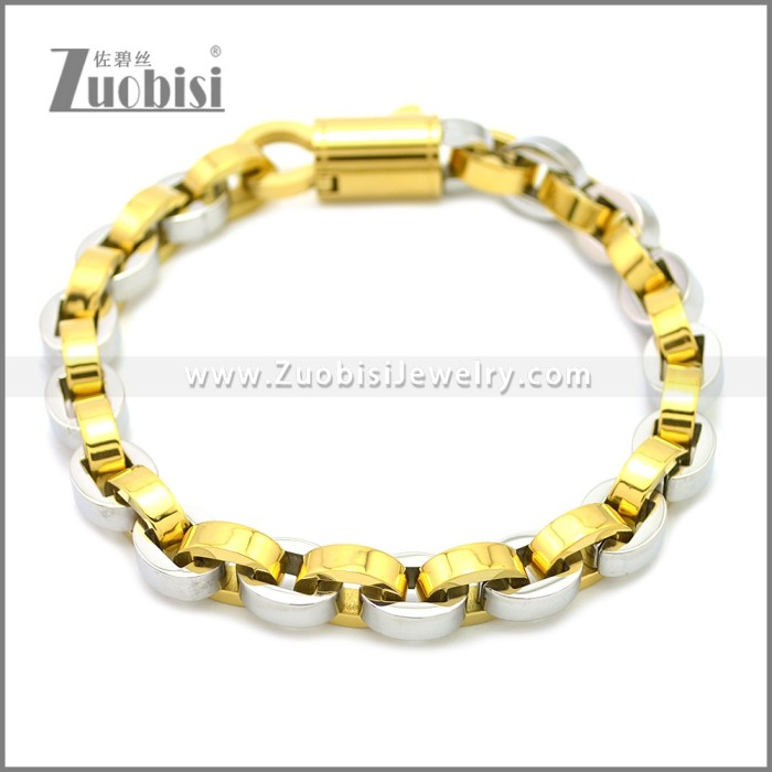 Stainless Steel Bracelet b009938GS