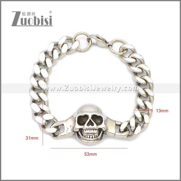 Stainless Steel Bracelet b009976S