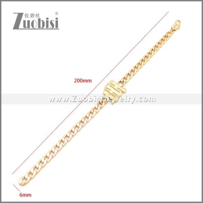 Stainless Steel Bracelet b009954R