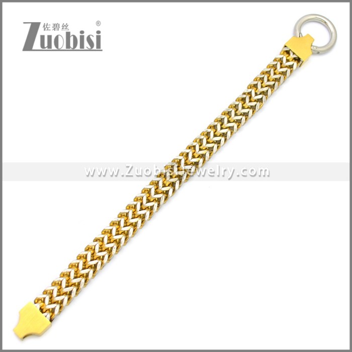 Stainless Steel Bracelet b009927GS