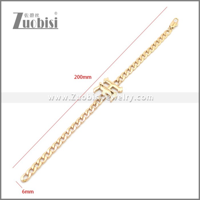 Stainless Steel Bracelet b009949R