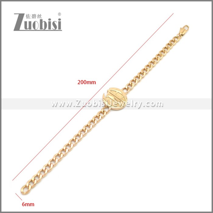 Stainless Steel Bracelet b009956R