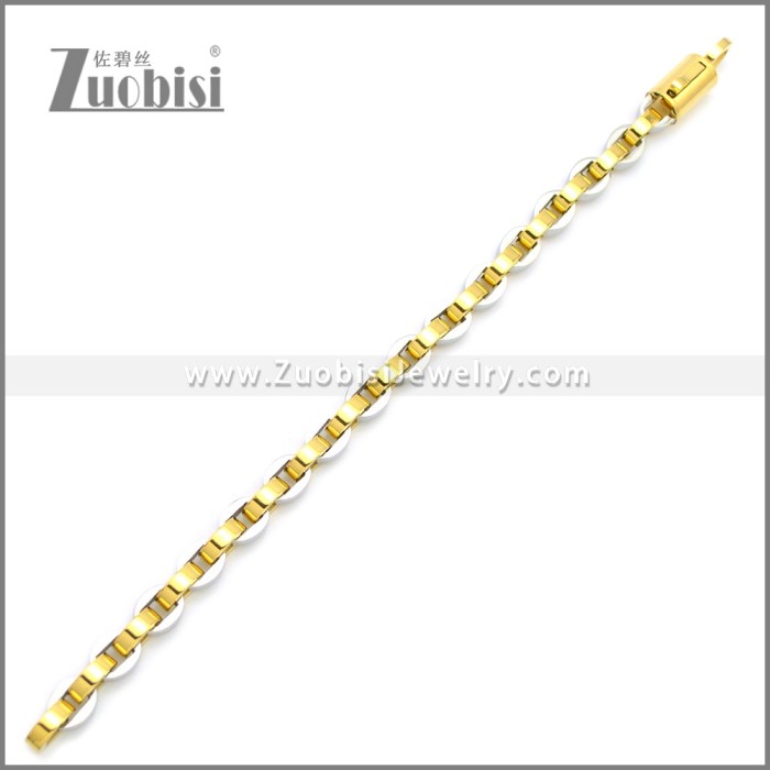 Stainless Steel Bracelet b009938GS