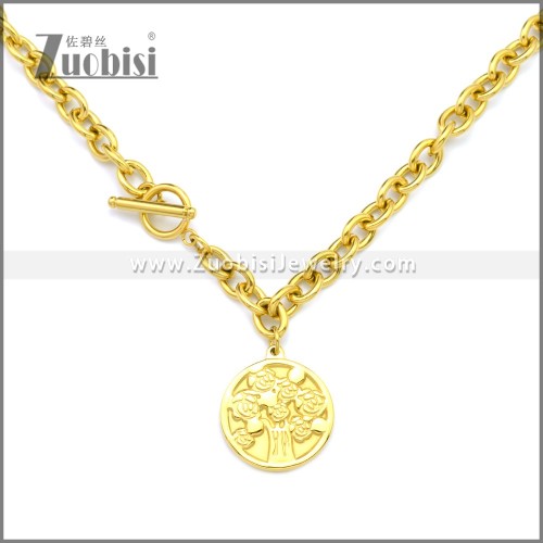 Stainless Steel Neckalce n003163G
