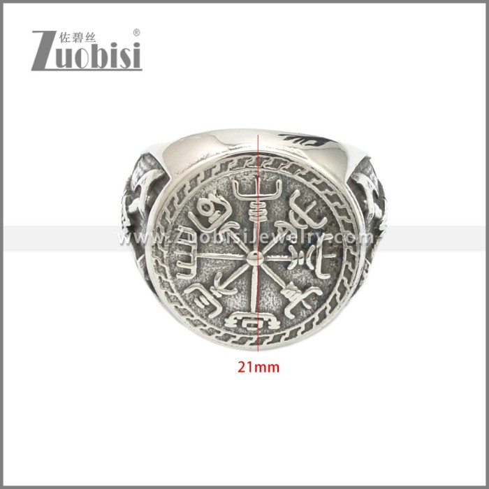 Stainless Steel Ring r008649SA