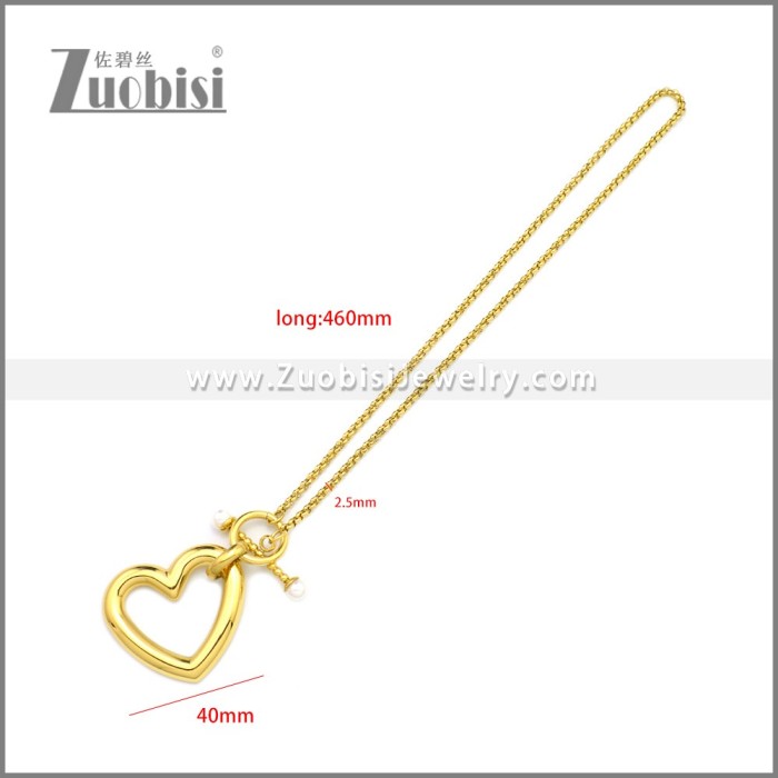 Stainless Steel Neckalce n003159G