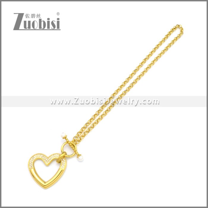 Stainless Steel Neckalce n003160G
