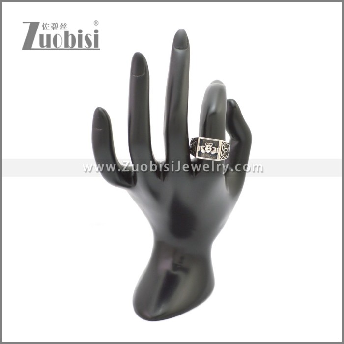Stainless Steel Ring r008650SA