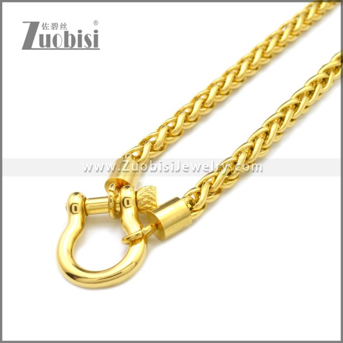 Stainless Steel Neckalce n003165G
