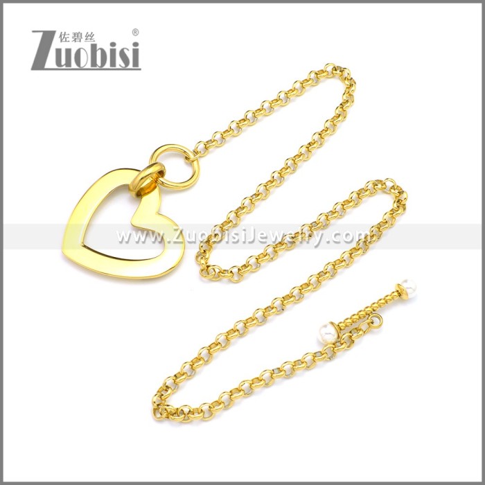 Stainless Steel Neckalce n003160G
