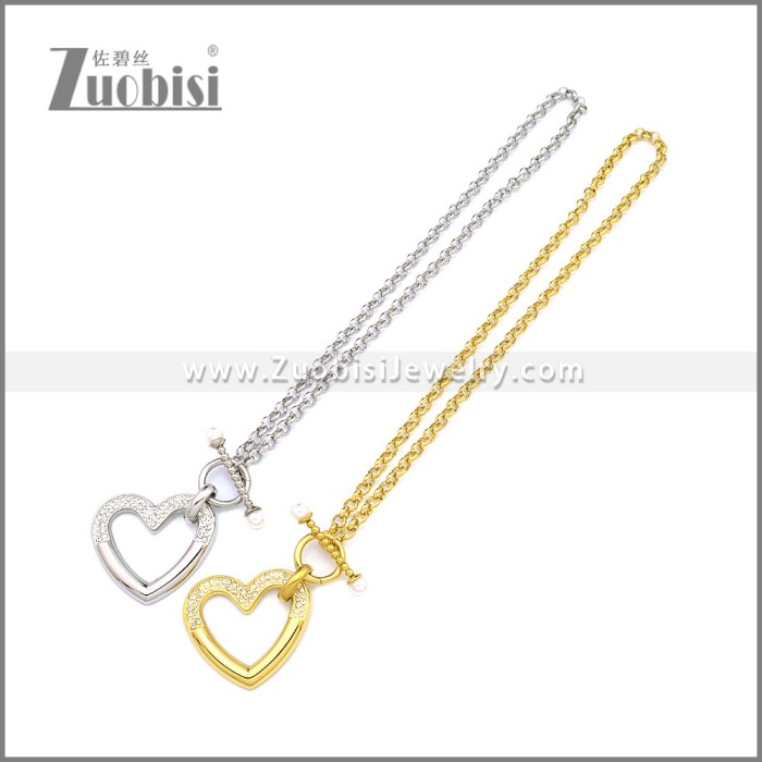 Stainless Steel Neckalce n003160G
