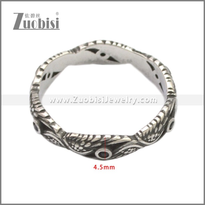 Stainless Steel Ring r008723SA2