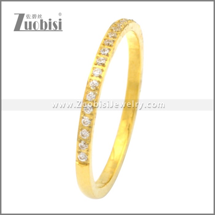 Stainless Steel Ring r008725G