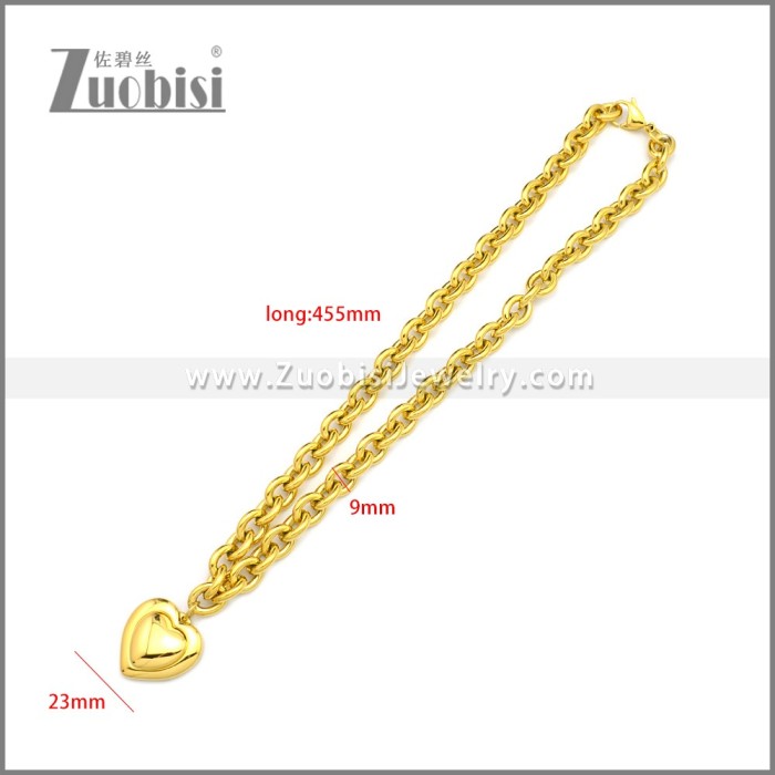 Stainless Steel Neckalce n003161G