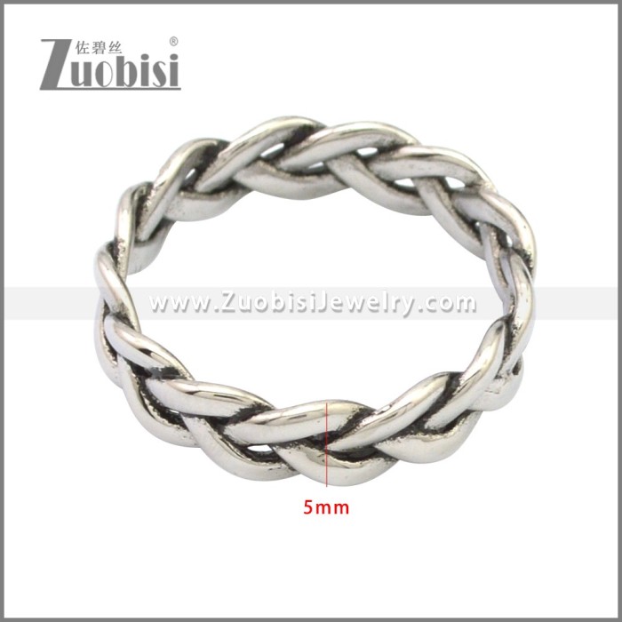 Stainless Steel Ring r008722S2