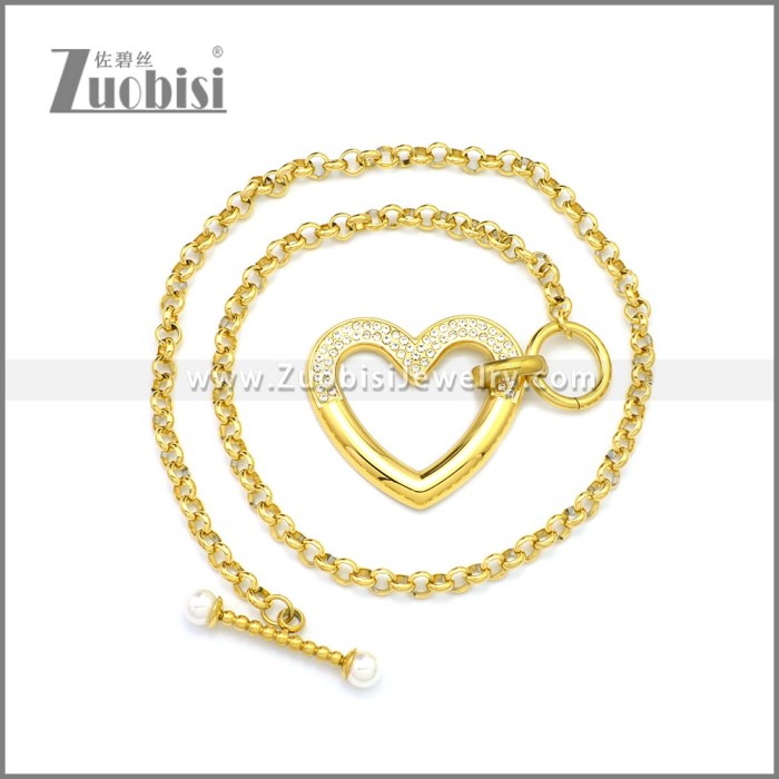Stainless Steel Neckalce n003160G