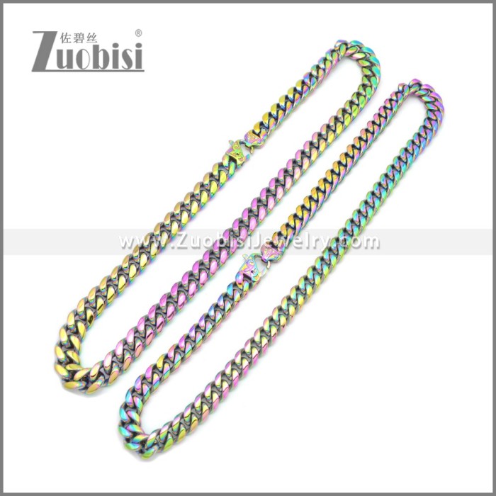 Stainless Steel Neckalce n003169C2