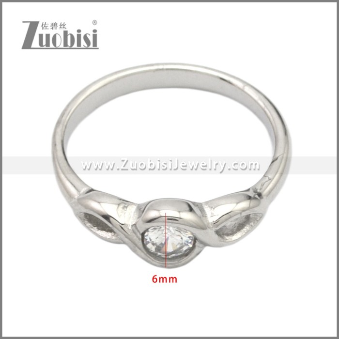 Stainless Steel Ring r008728S