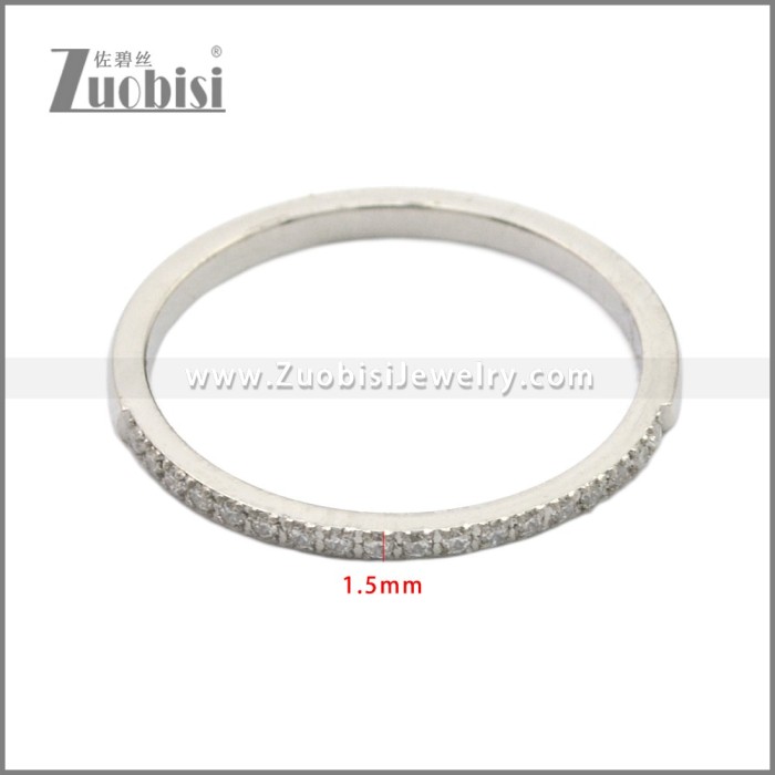 Stainless Steel Ring r008725S