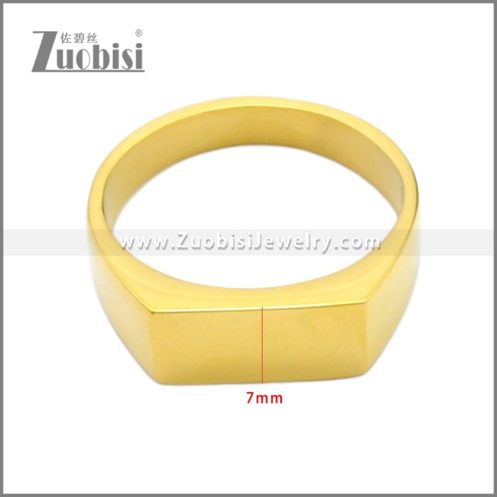 Stainless Steel Ring r008732G