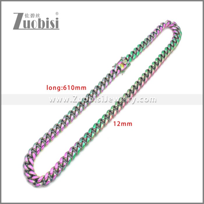 Stainless Steel Neckalce n003171C2