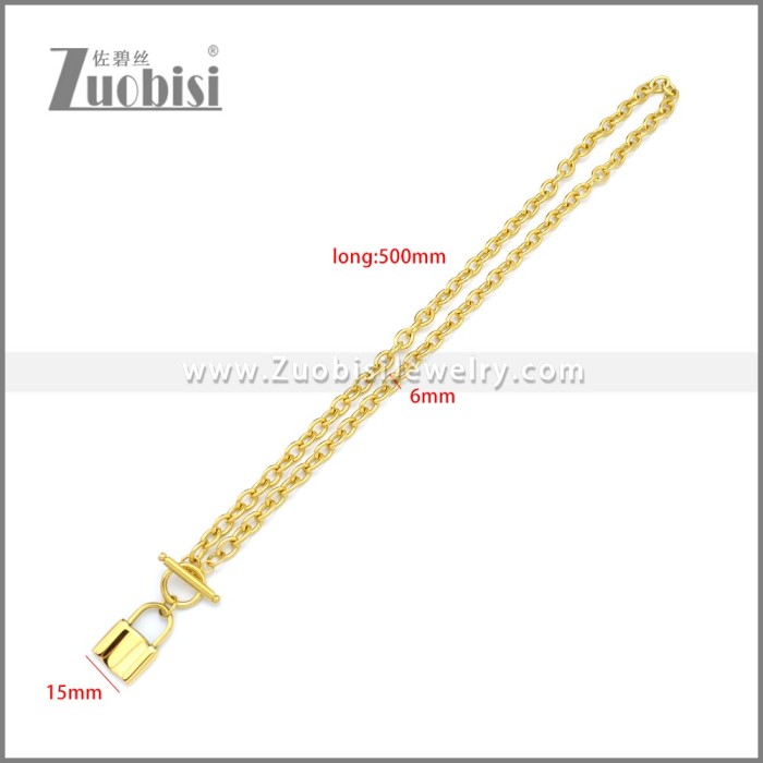 Stainless Steel Neckalce n003164G