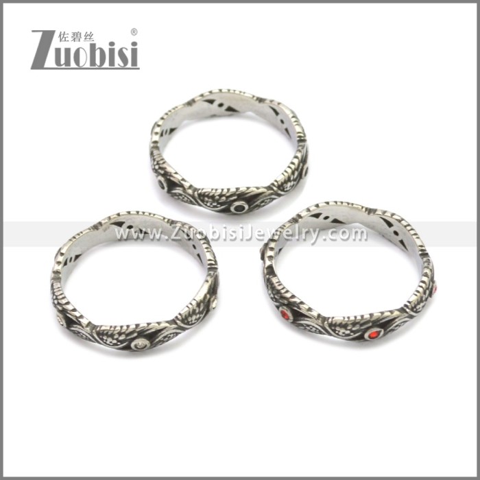 Stainless Steel Ring r008723SA2