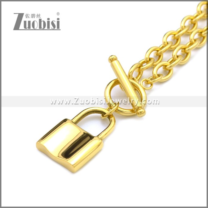Stainless Steel Neckalce n003164G