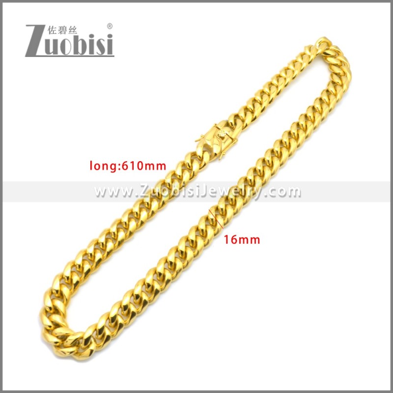 Stainless Steel Neckalce n003171G1