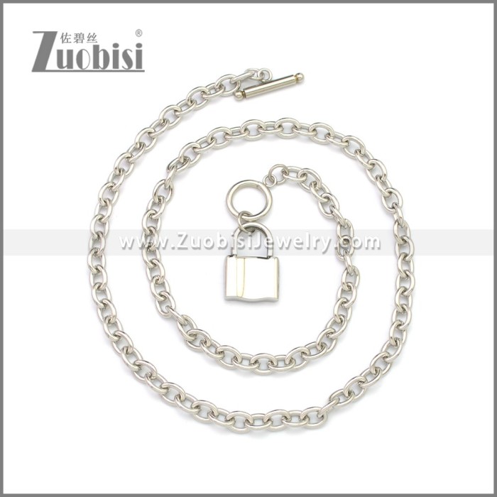 Stainless Steel Neckalce n003164S