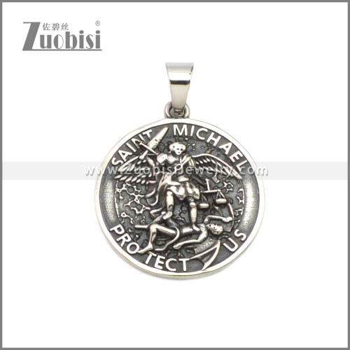 Vintage Saint Michael Pendant p010827SA
