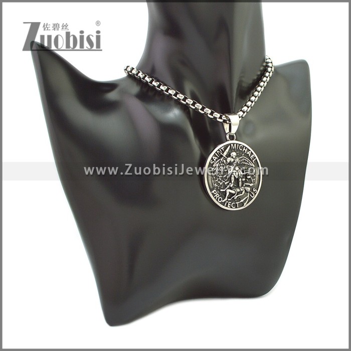 Vintage Saint Michael Pendant p010827SA
