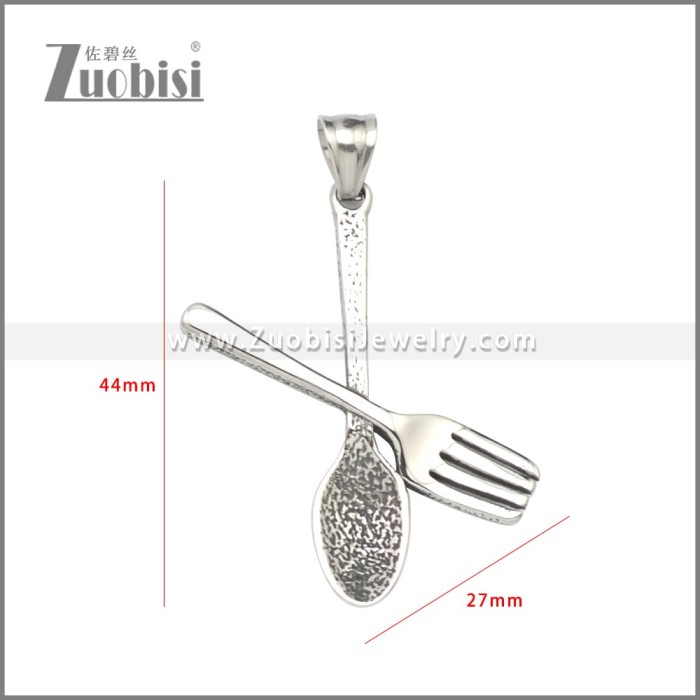 Stainless Steel Pendant p010859SA