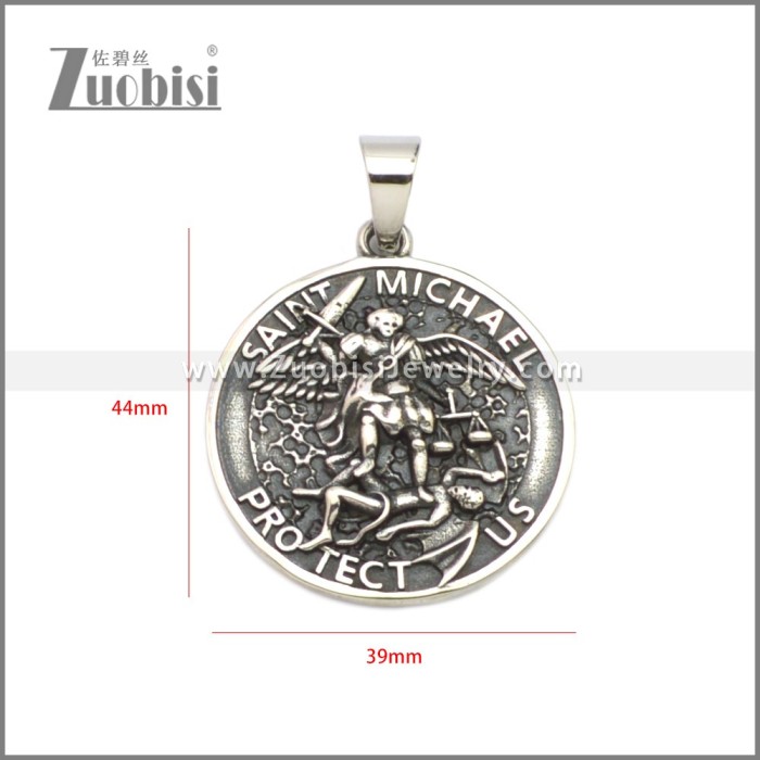 Vintage Saint Michael Pendant p010827SA