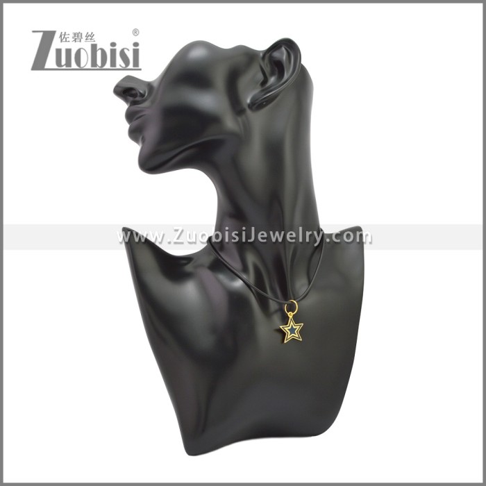 Rubber Necklace W Stainless Steel Clasp n003196HG