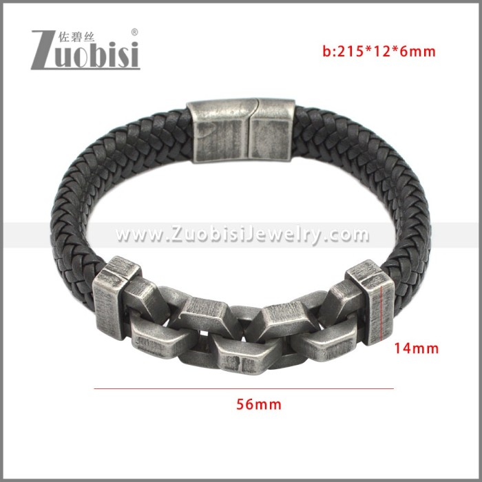 Stainless Steel Bracelet b010010HA